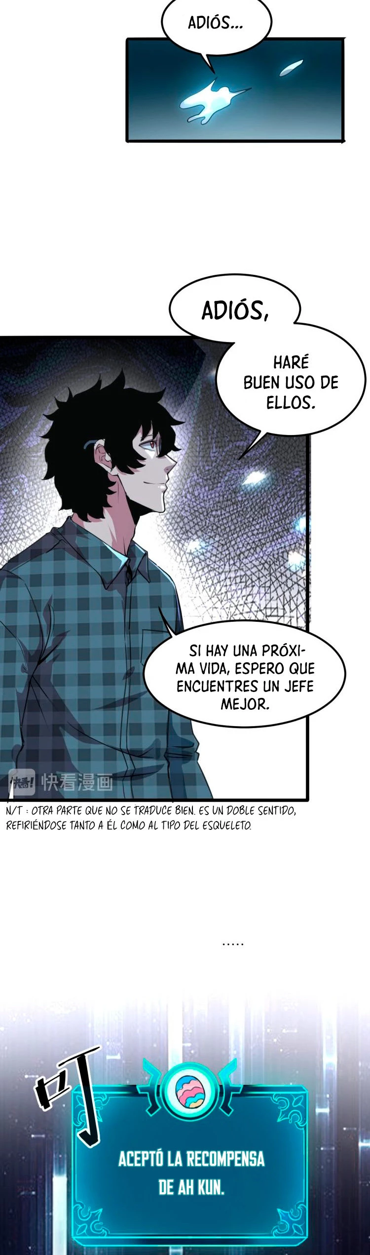 El rey de los errores capítulo 3, página 43