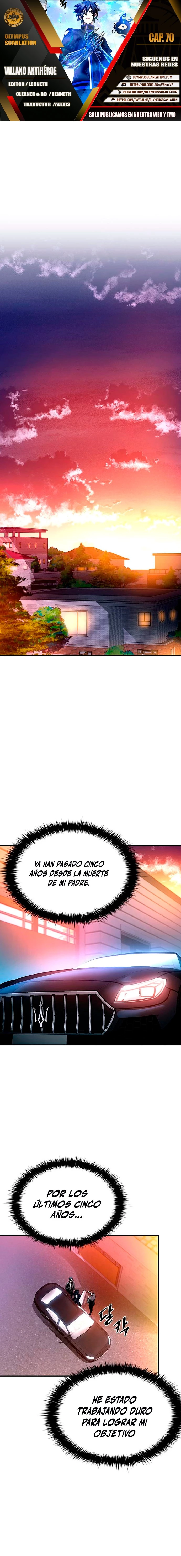 Villano antihéroe capítulo 70, página 1