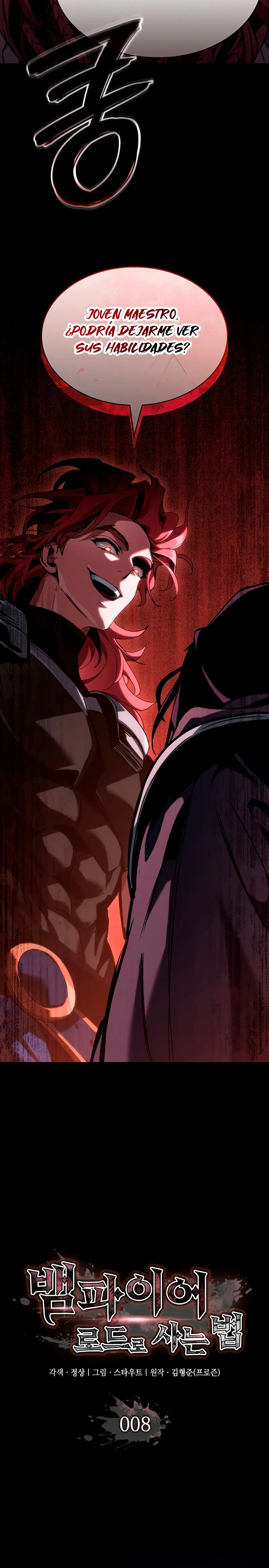 Viviendo como un Lord Vampiro capítulo 8, página 19