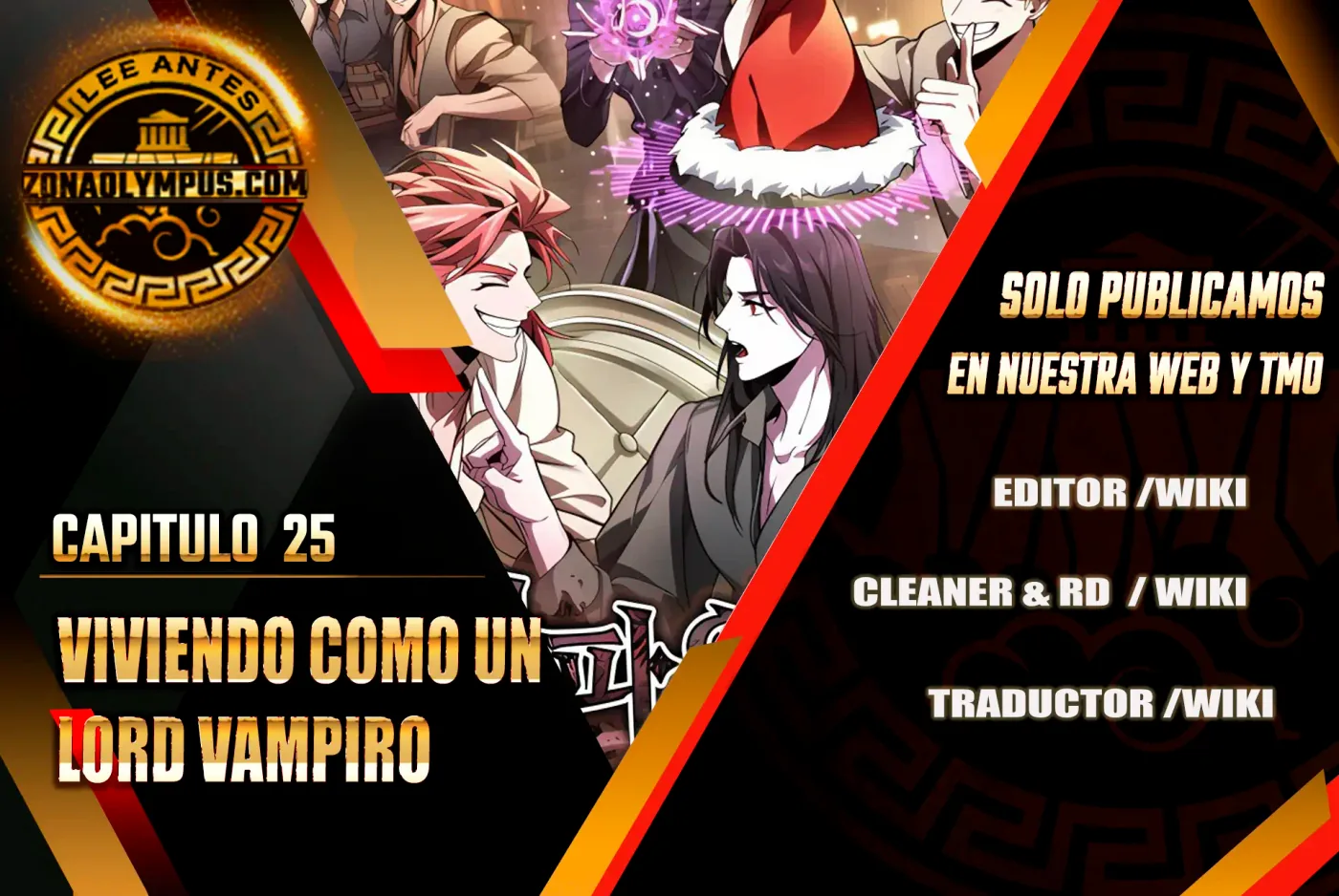 Viviendo como un Lord Vampiro capítulo 25, página 2