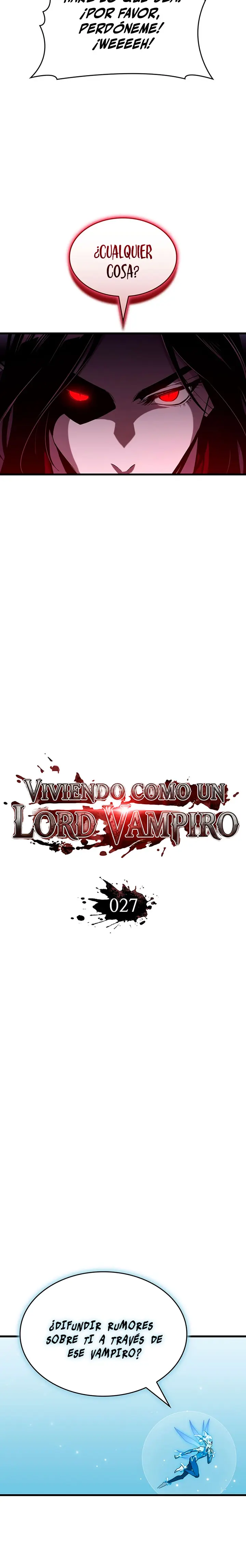 Viviendo como un Lord Vampiro capítulo 27, página 7