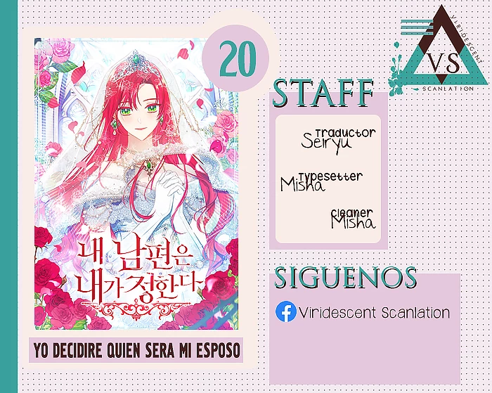 Yo decidiré quién será mi esposo capítulo 20, página 1