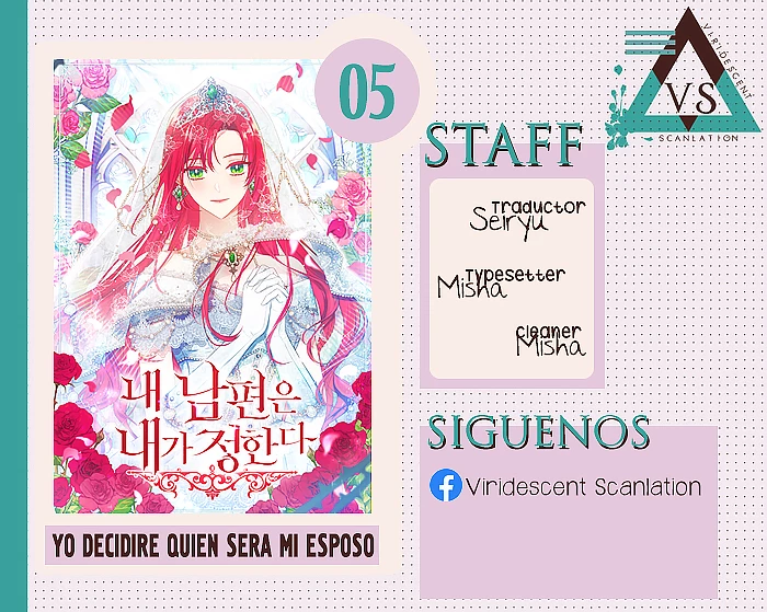 Yo decidiré quién será mi esposo capítulo 5, página 1