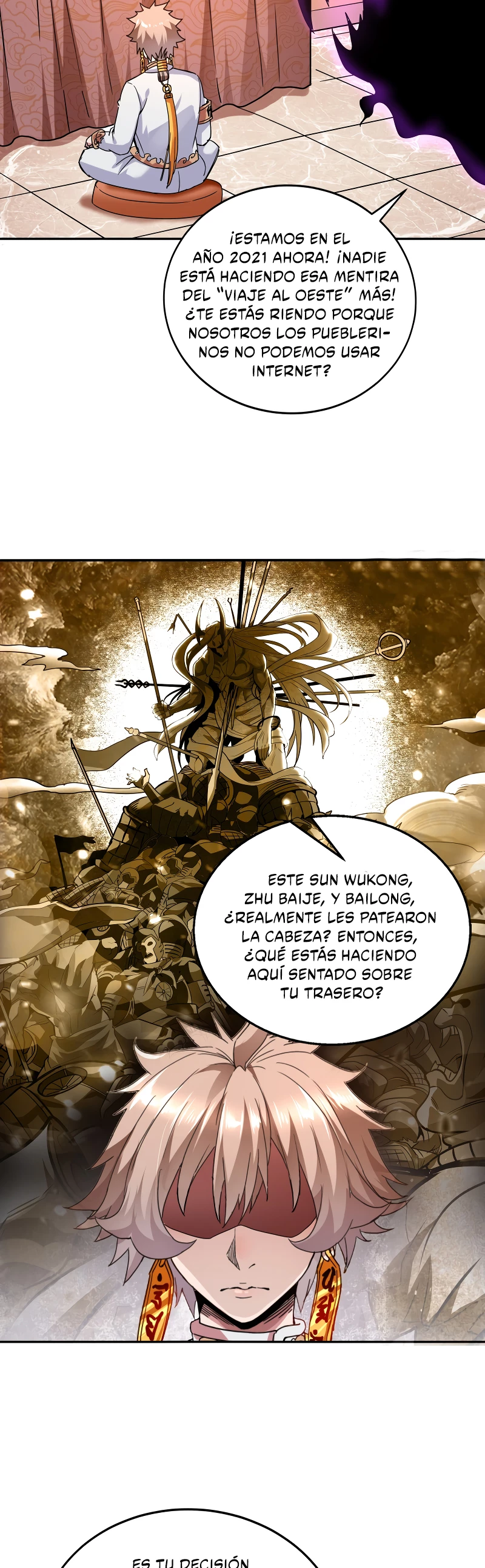 Yo, desafío mi ascensión capítulo 1, página 44