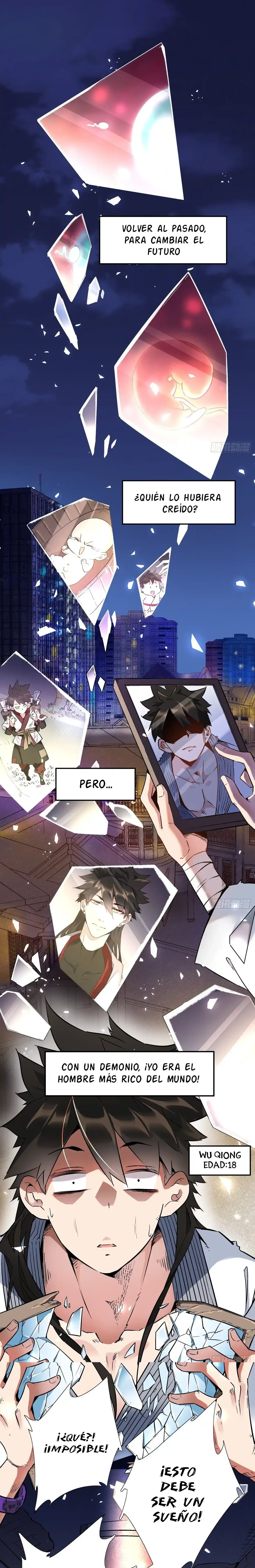 Yo era el Hombre más Rico, realmente no Quería Renacer capítulo 1, página 3