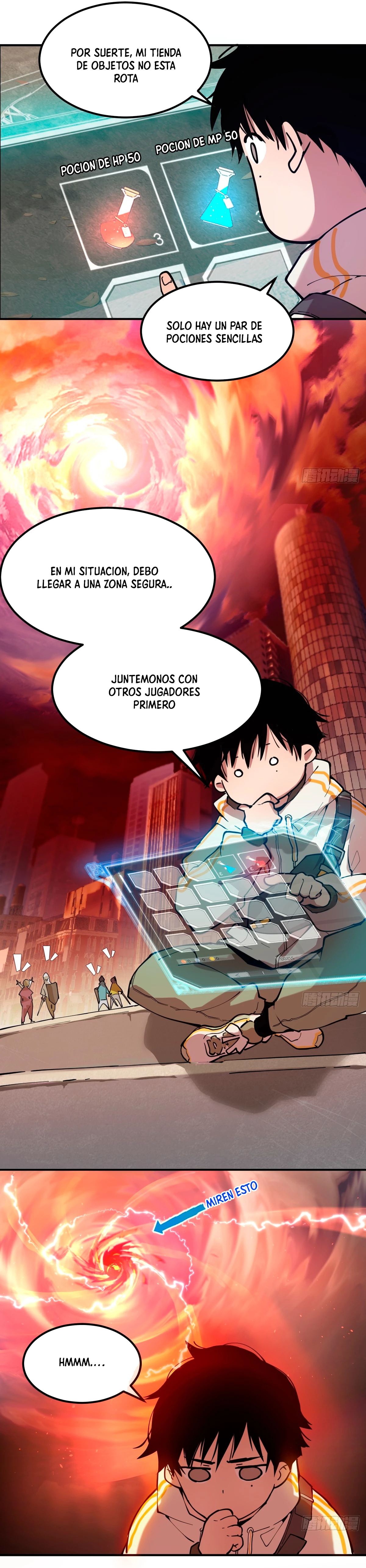 Yo soy el jefe final capítulo 1, página 9