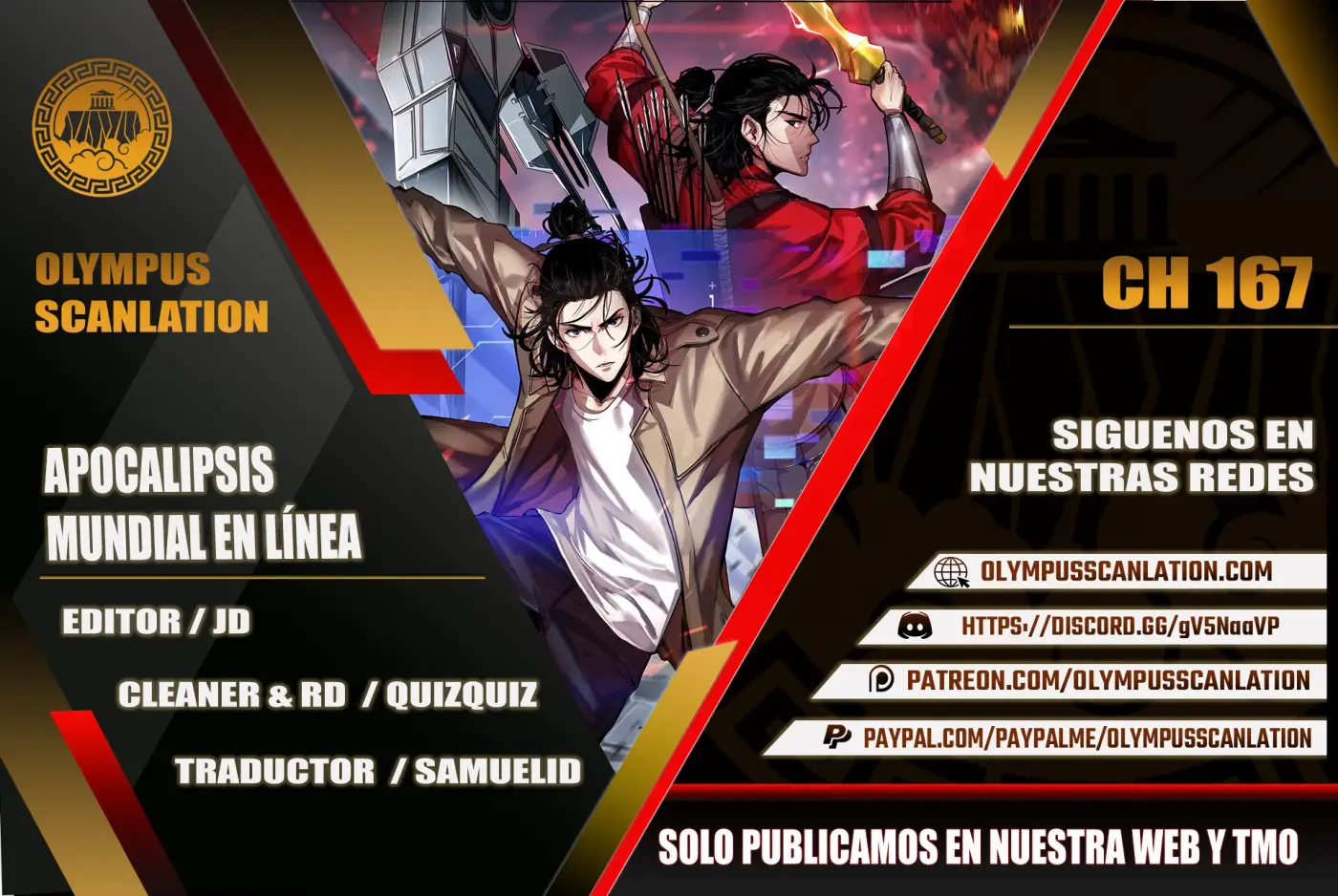 Apocalipsis Mundial en Linea capítulo 167, página 1