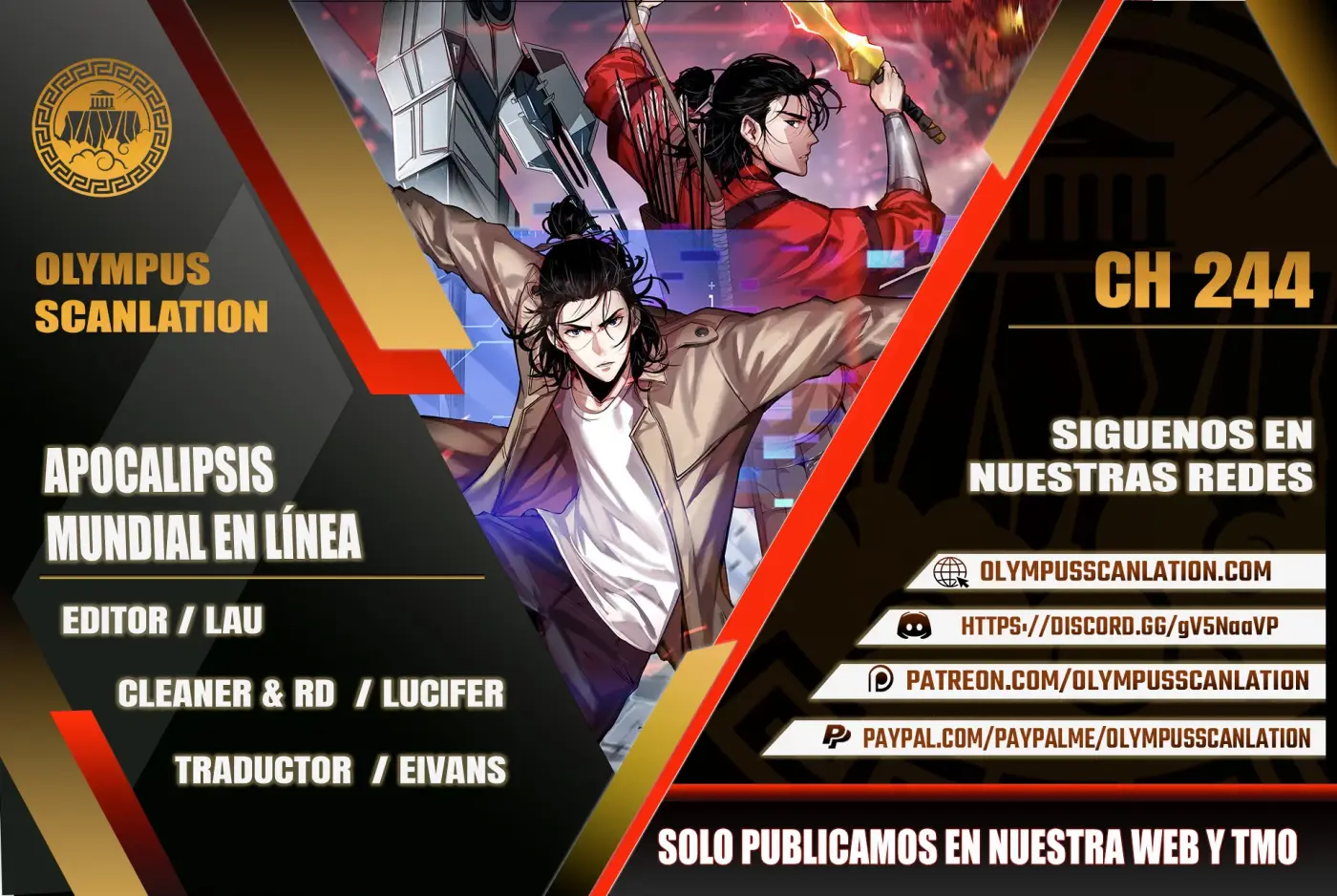 Apocalipsis Mundial en Linea capítulo 244, página 1