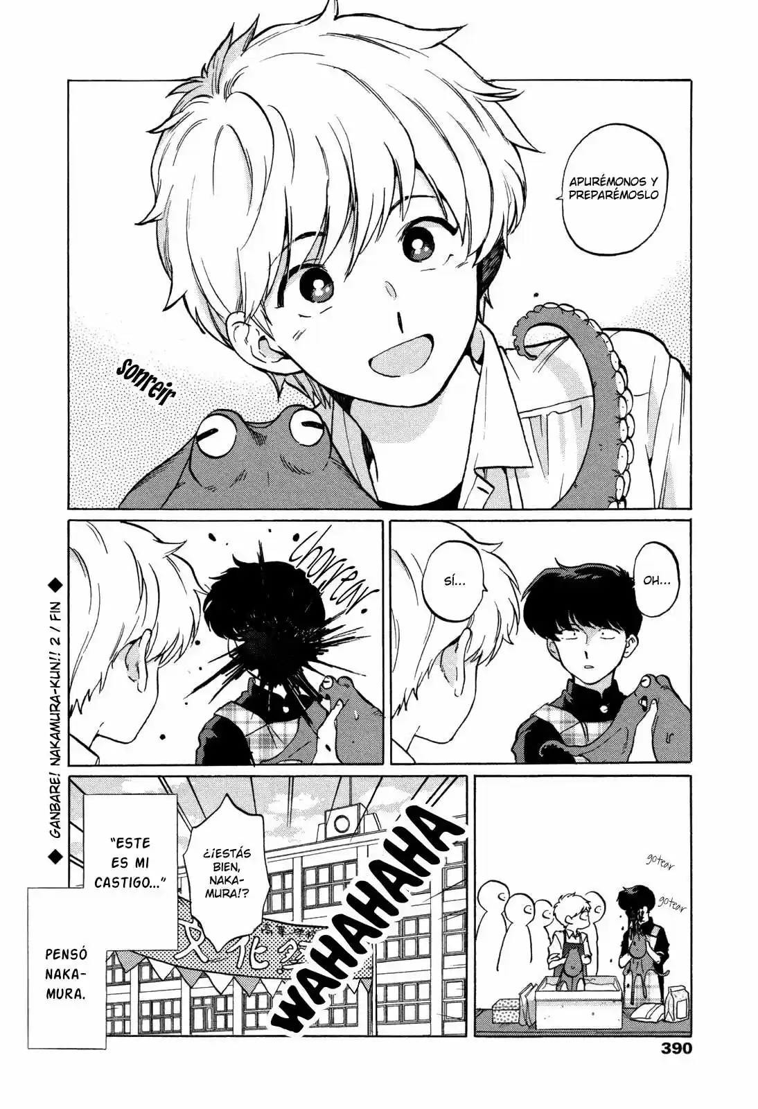 Ganbare! Nakamura-kun!! capítulo 2, página 10