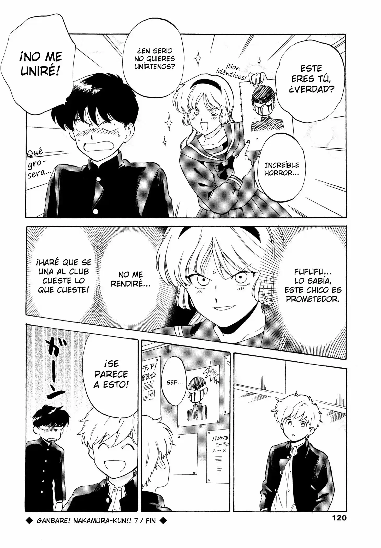 Ganbare! Nakamura-kun!! capítulo 7, página 33