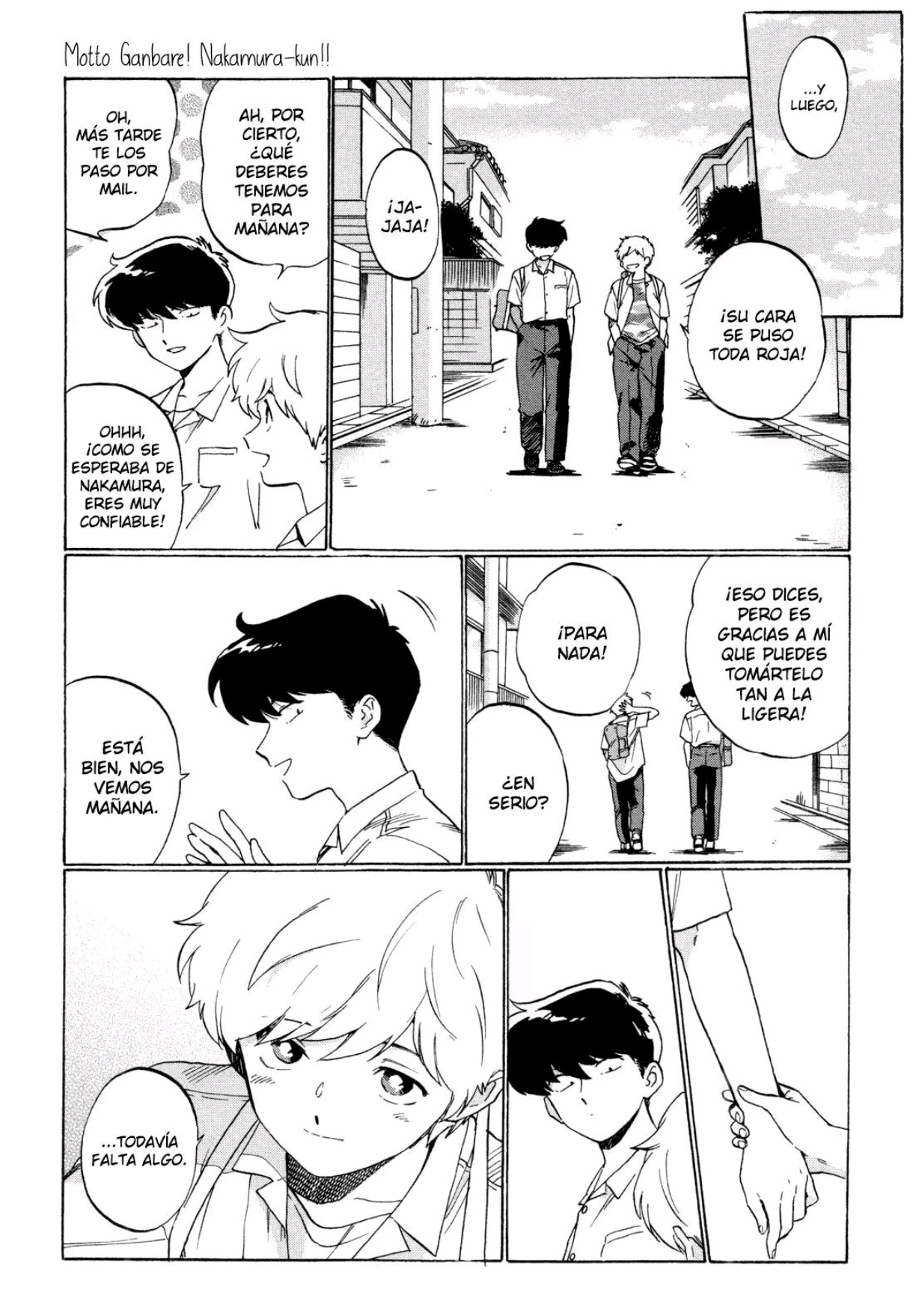 Ganbare! Nakamura-kun!! capítulo 12, página 5