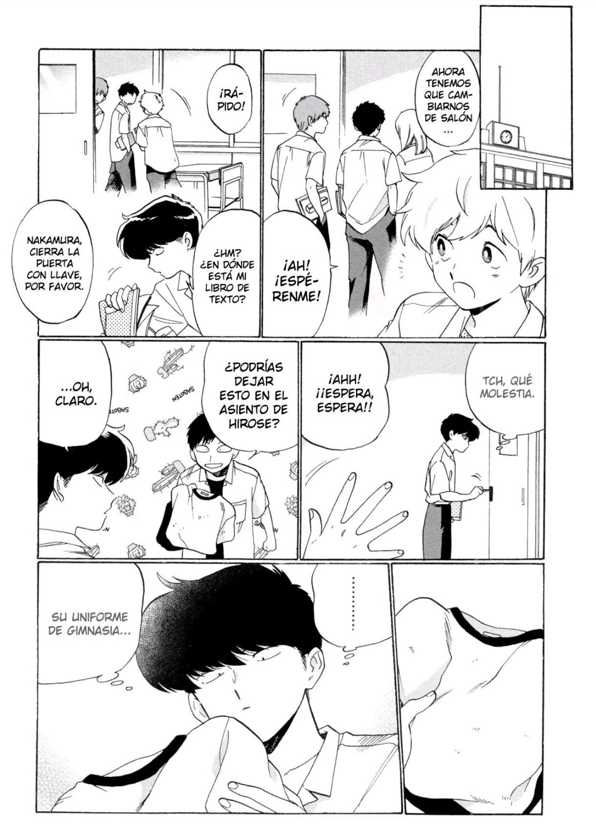 Ganbare! Nakamura-kun!! capítulo 12, página 14