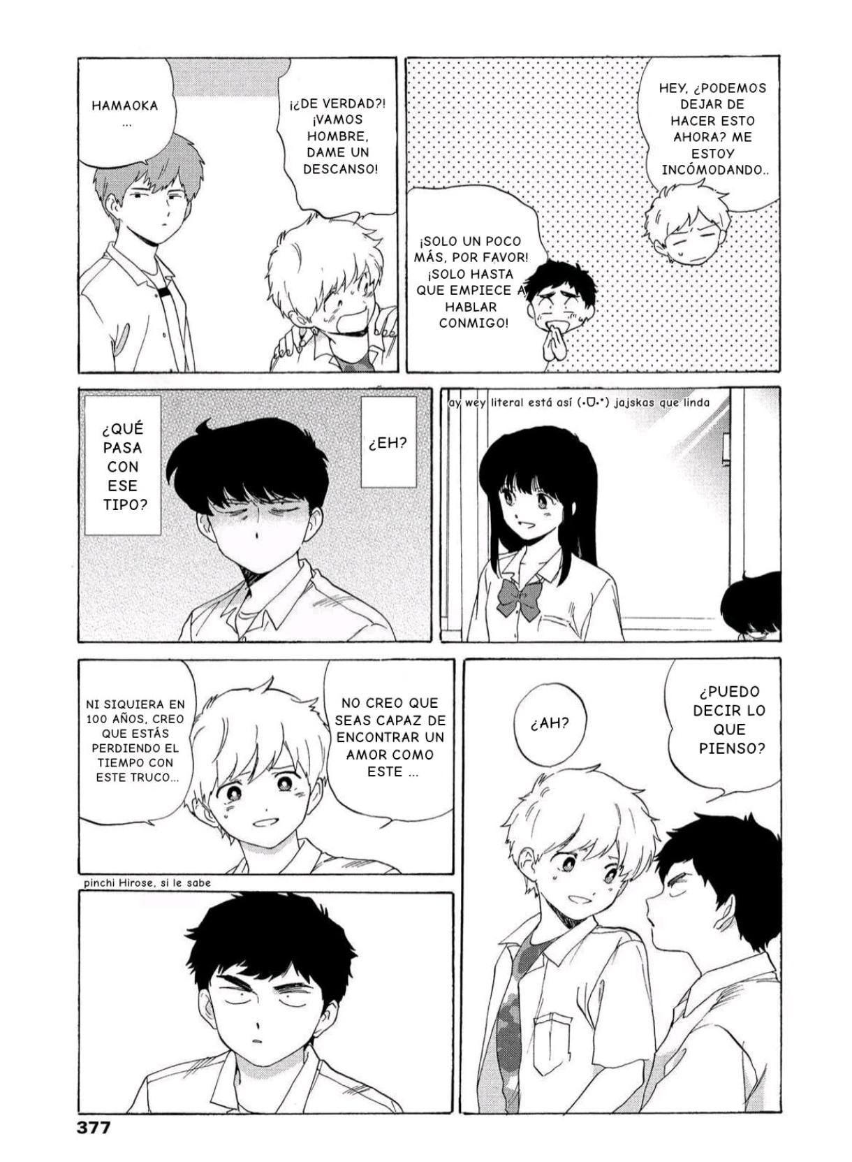 Ganbare! Nakamura-kun!! capítulo 15, página 15