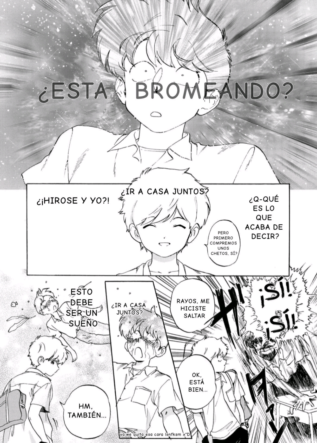 Ganbare! Nakamura-kun!! capítulo 18, página 6