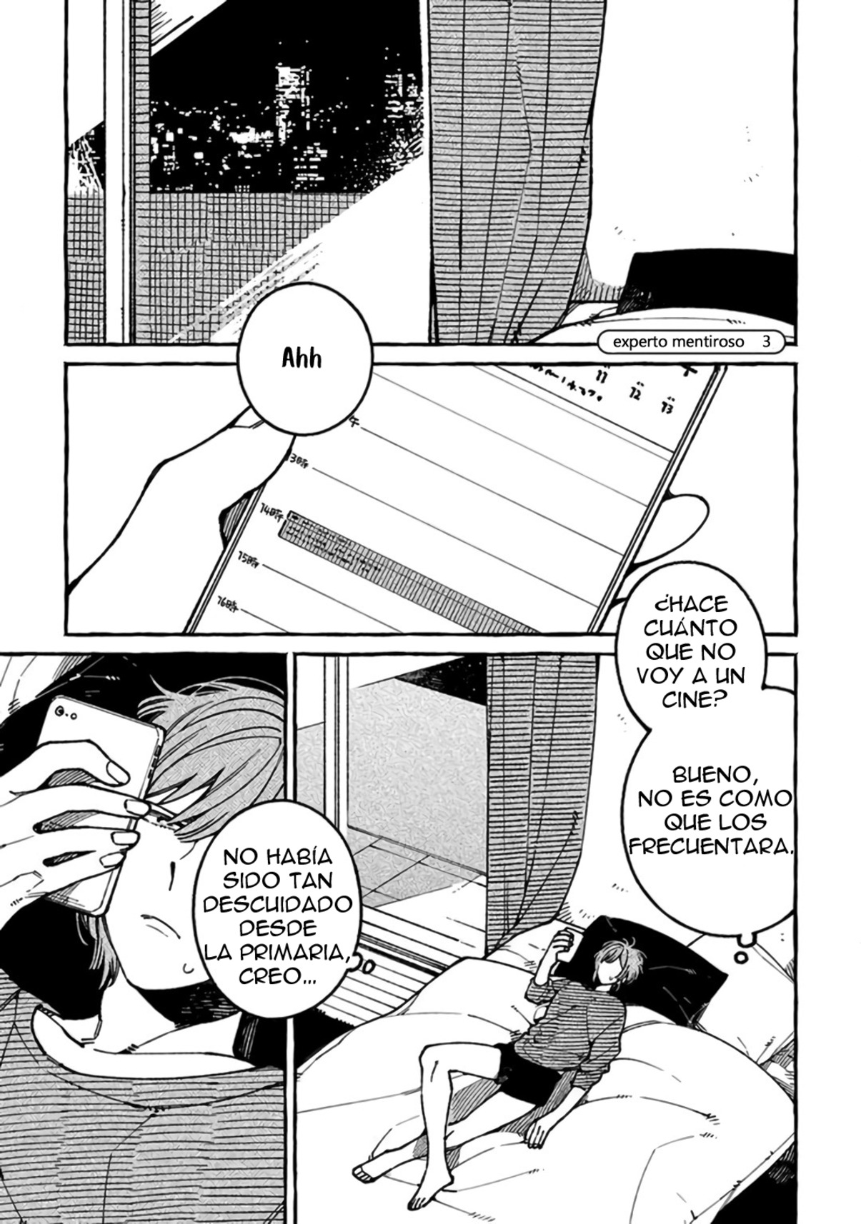 Experto mentiroso capítulo 3, página 7
