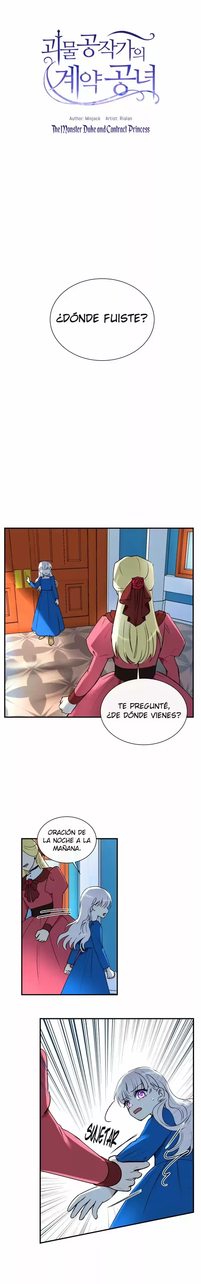 La Duquesa Monstruo y la Princesa por Contrato capítulo 11, página 7