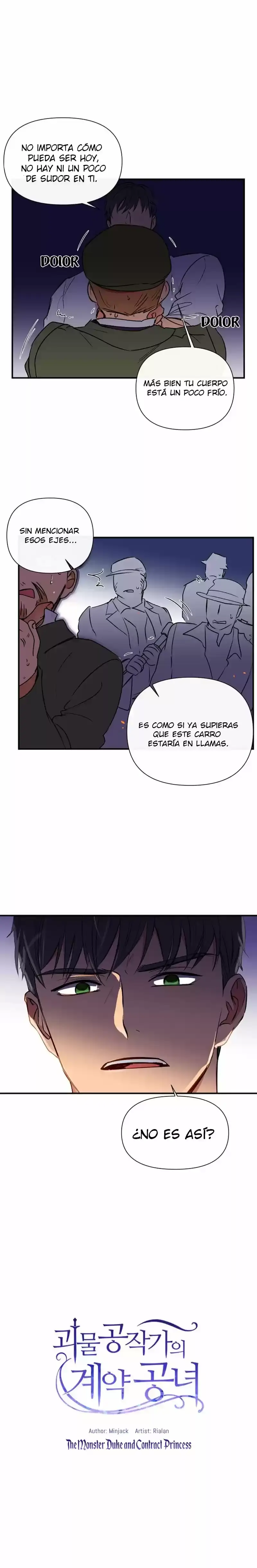 La Duquesa Monstruo y la Princesa por Contrato capítulo 14, página 5