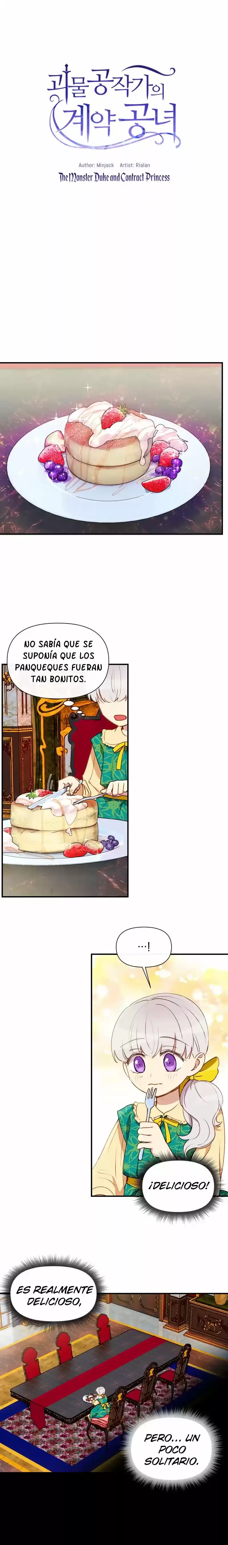La Duquesa Monstruo y la Princesa por Contrato capítulo 18, página 3