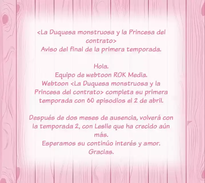 La Duquesa Monstruo y la Princesa por Contrato capítulo 60, página 79