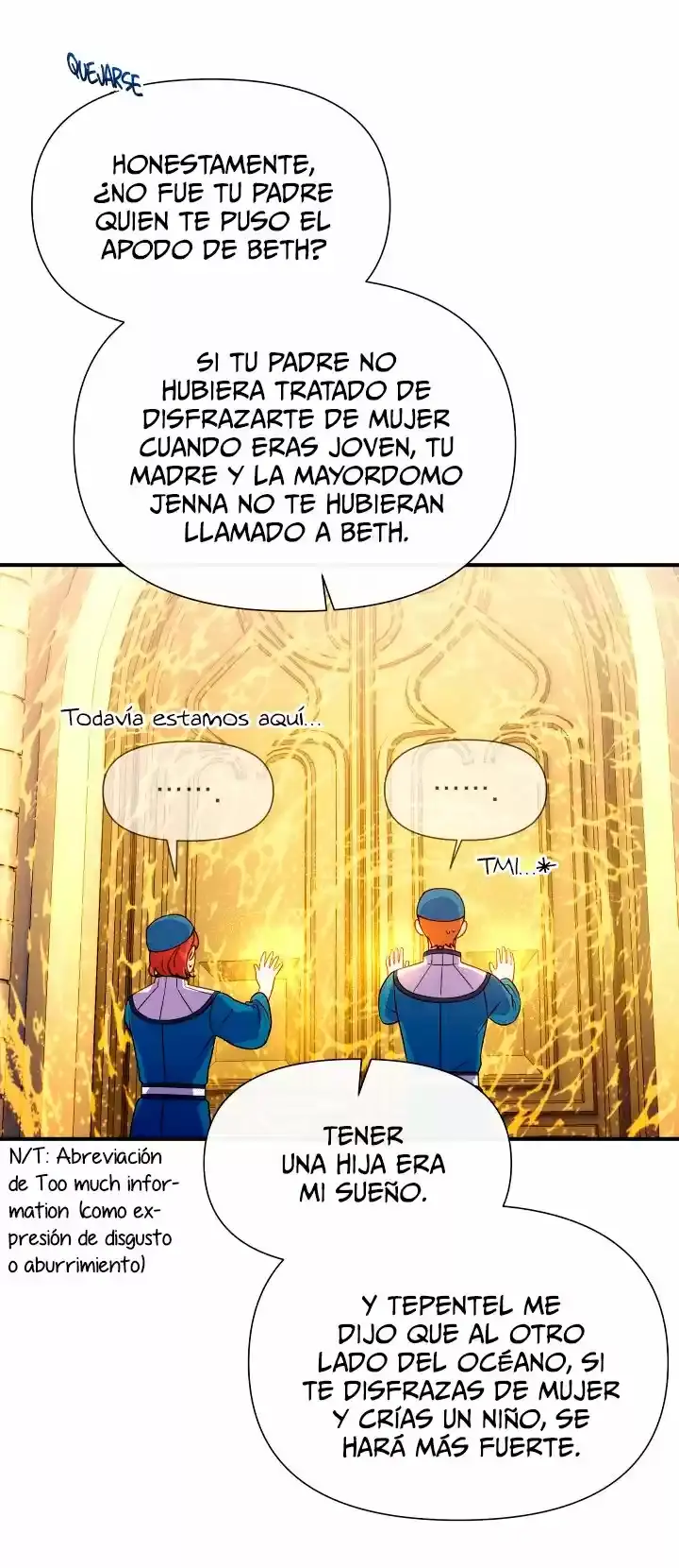 La Duquesa Monstruo y la Princesa por Contrato capítulo 129, página 34