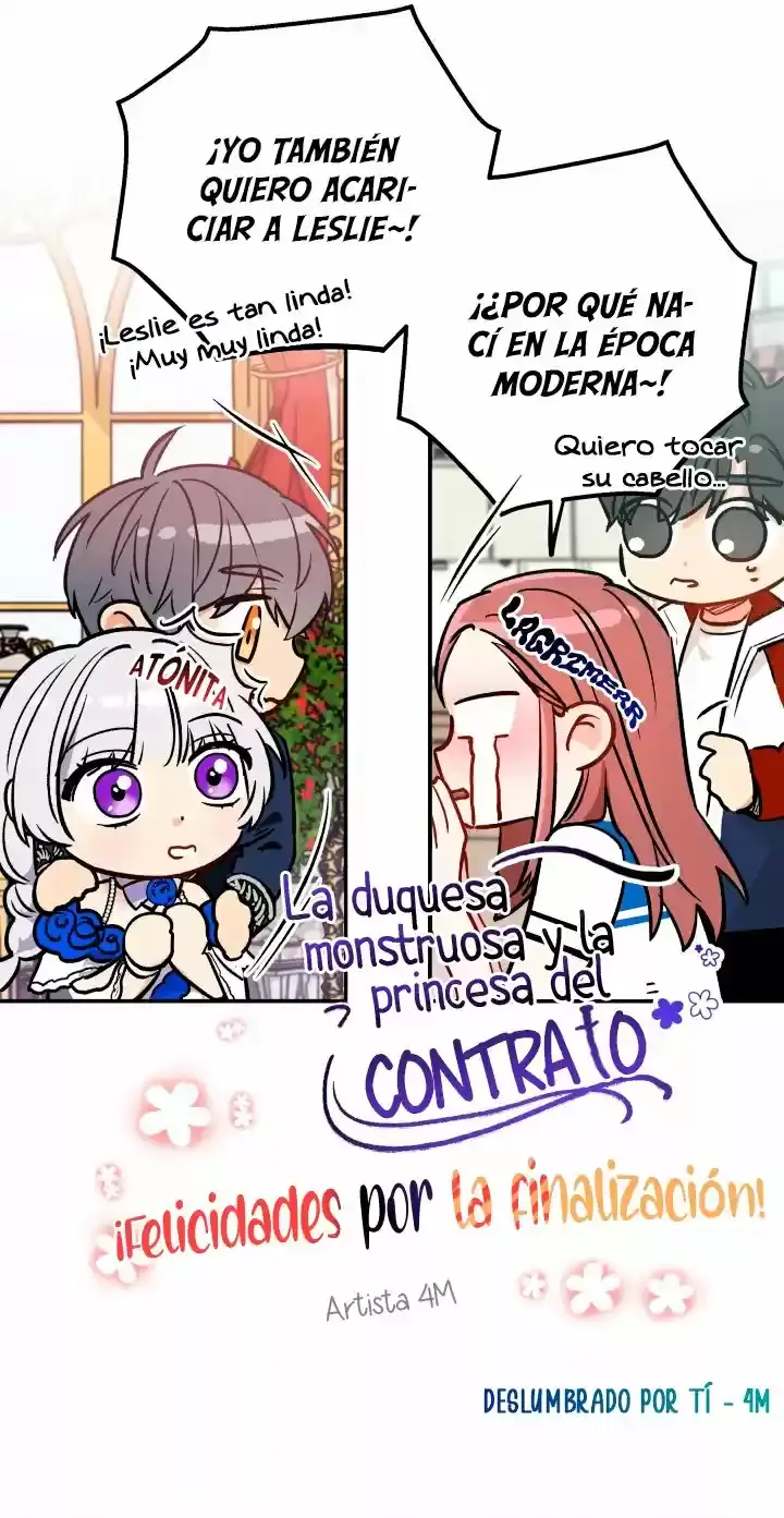 La Duquesa Monstruo y la Princesa por Contrato capítulo 130, página 79