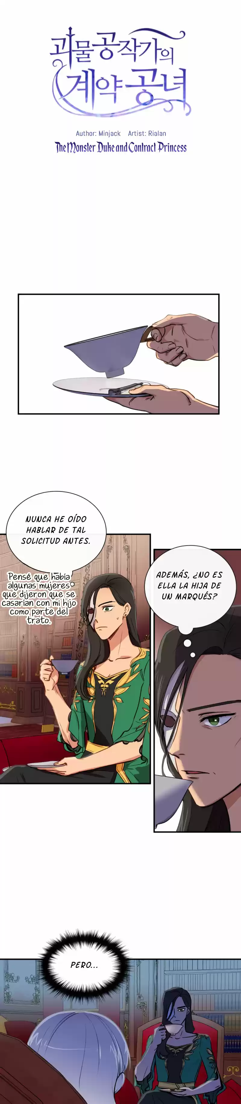 La Duquesa Monstruo y la Princesa por Contrato capítulo 8, página 3