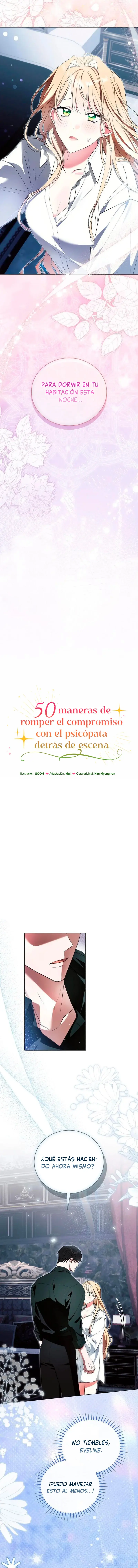 50 maneras de romper el compromiso con el psicópata detrás de escena capítulo 18, página 9