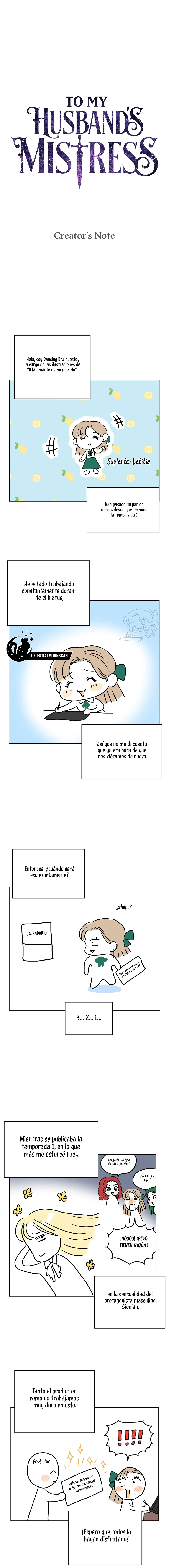 A la Amante de mi Marido capítulo 48.1, página 1