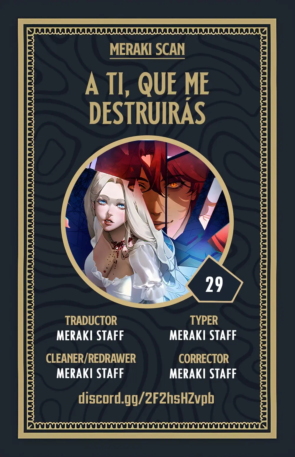 A ti que vas a destruirme capítulo 29, página 1