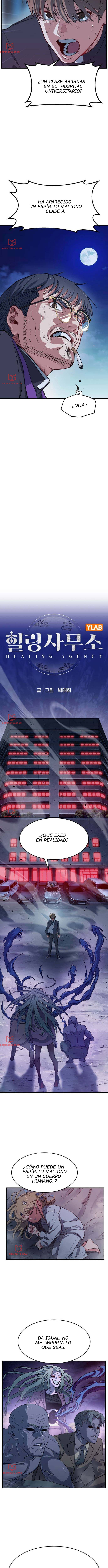 Agencia de curación capítulo 3, página 2