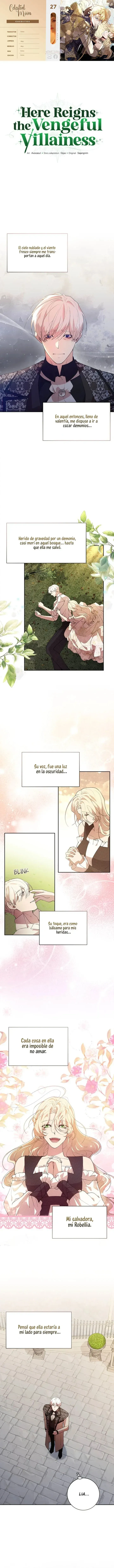 Aquí Reina la Villana Vengativa capítulo 27, página 1