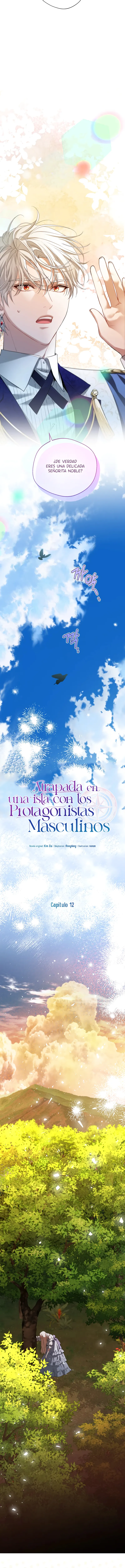 Atrapada en una isla con los protagonistas masculinos capítulo 12, página 11