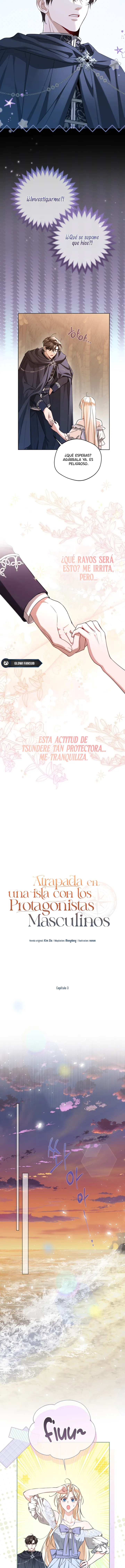 Atrapada en una isla con los protagonistas masculinos capítulo 3, página 7