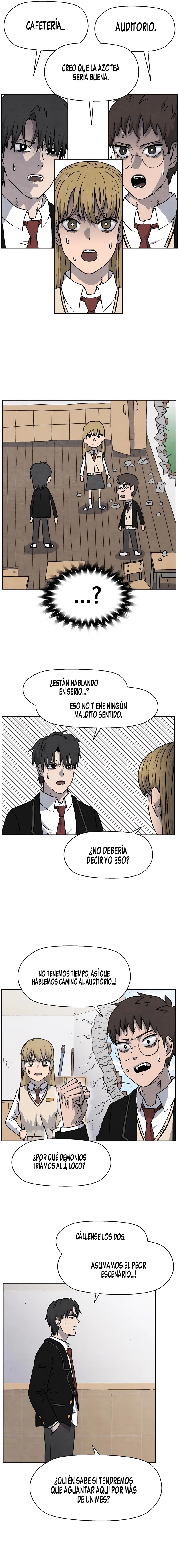 Aula de los Condenados capítulo 3, página 6