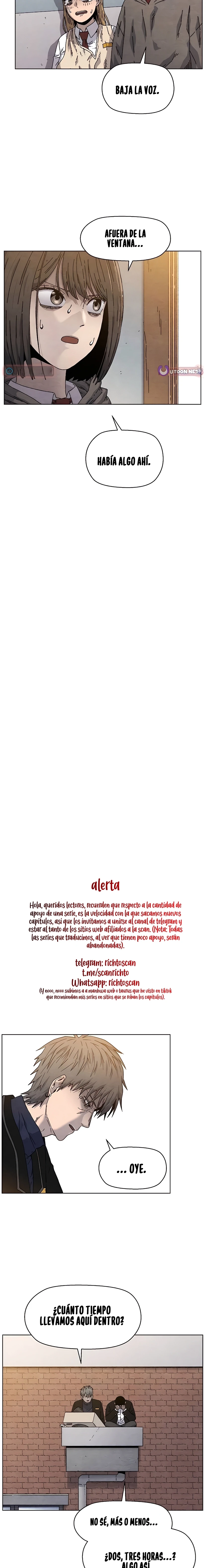 Aula de los Condenados capítulo 8, página 20