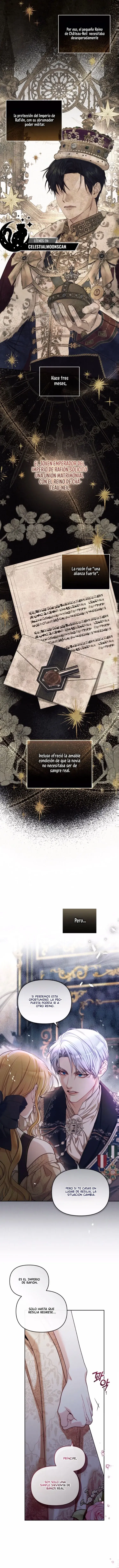Aunque Fuera una Emperatriz Sustituta, Tuve mi Primera Noche capítulo 1, página 11