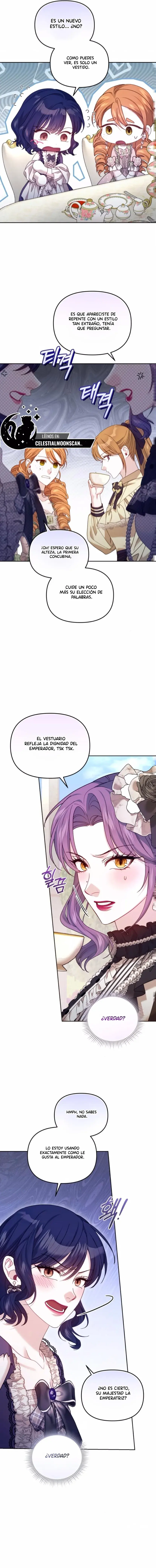 Aunque Fuera una Emperatriz Sustituta, Tuve mi Primera Noche capítulo 23, página 8
