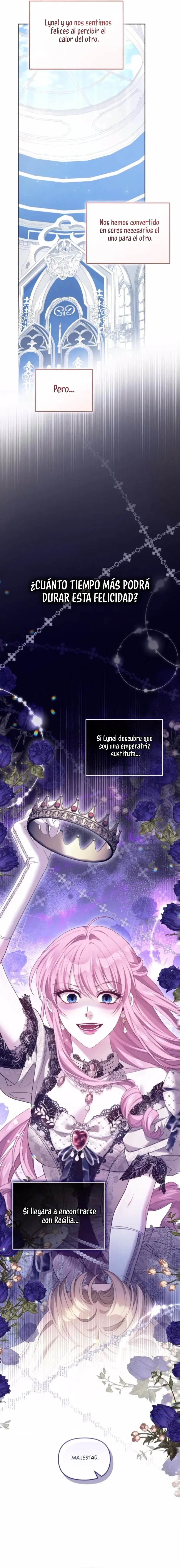 Aunque Fuera una Emperatriz Sustituta, Tuve mi Primera Noche capítulo 30, página 10