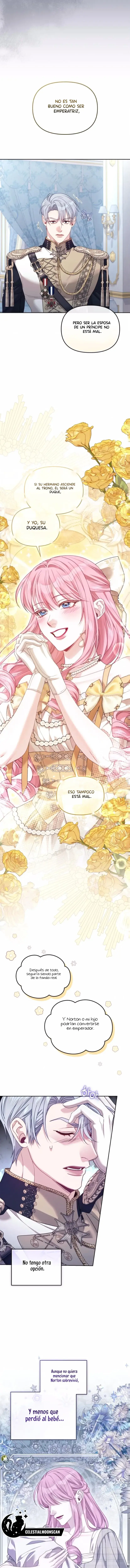 Aunque Fuera una Emperatriz Sustituta, Tuve mi Primera Noche capítulo 32, página 9