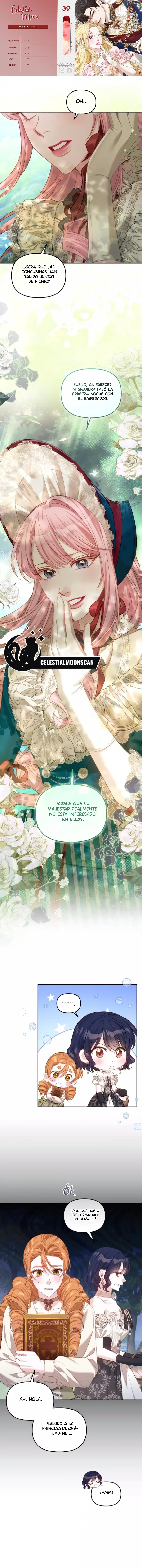 Aunque Fuera una Emperatriz Sustituta, Tuve mi Primera Noche capítulo 39, página 1