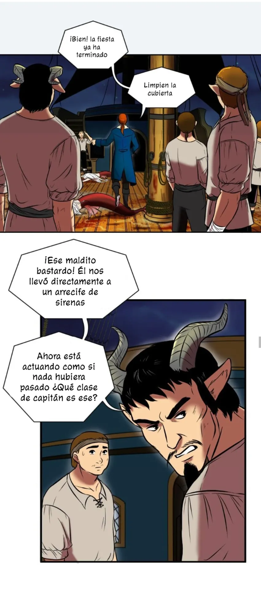 Bajo del mar capítulo 1, página 41