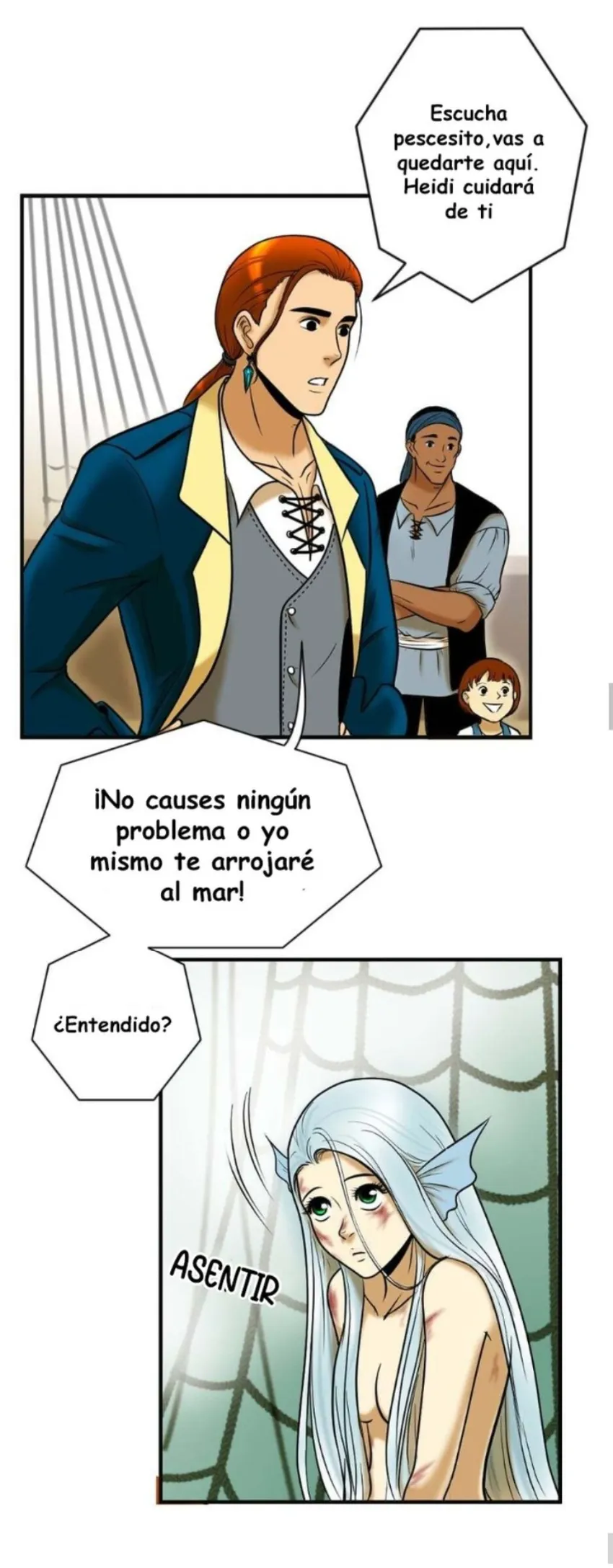 Bajo del mar capítulo 3, página 37