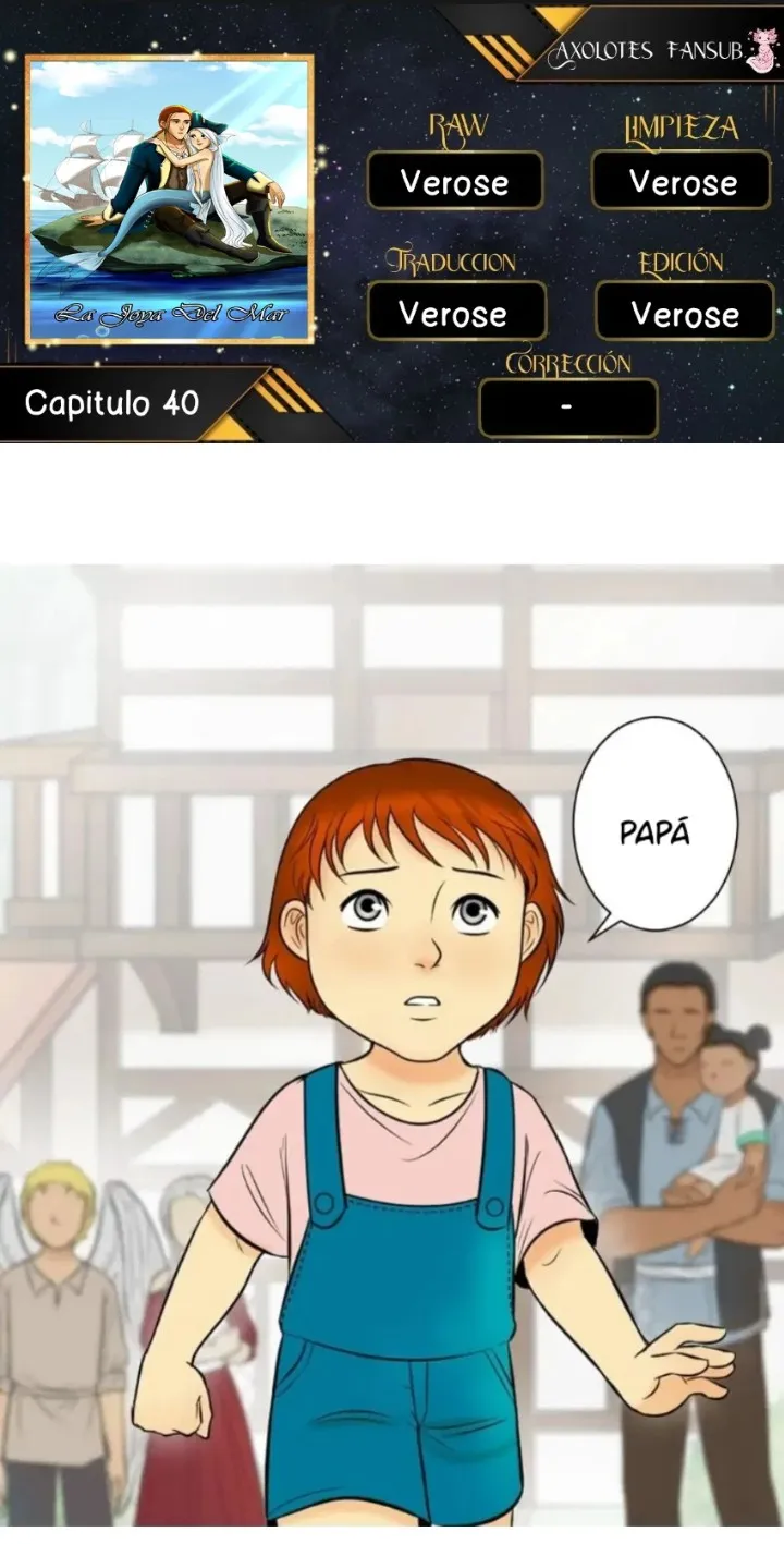 Bajo del mar capítulo 40, página 1