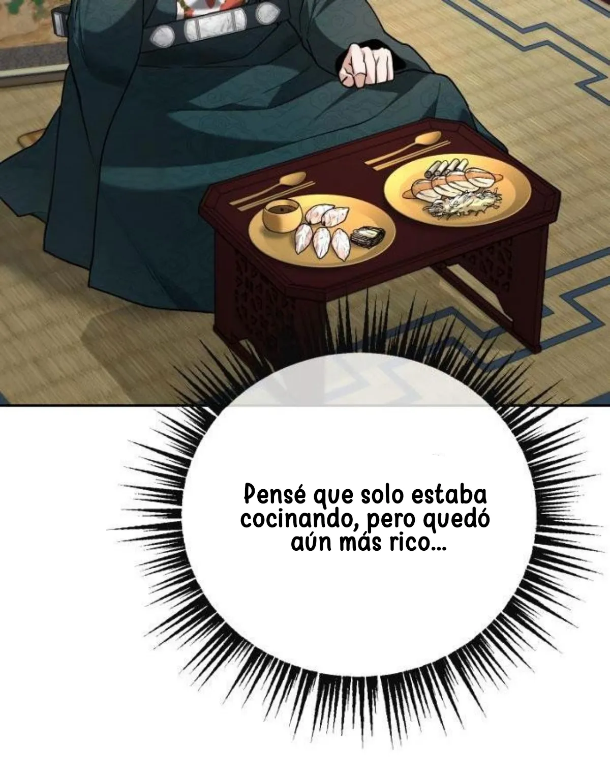 Cocinando para un señor exigente capítulo 12, página 53
