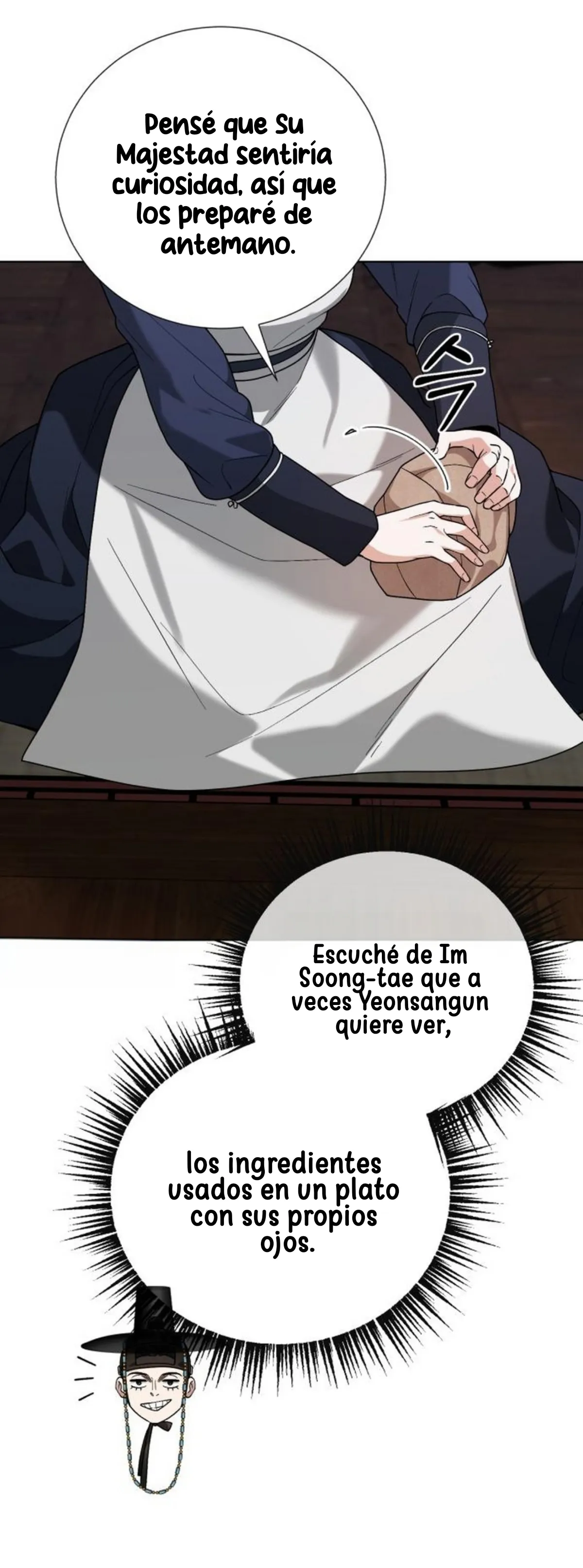 Cocinando para un señor exigente capítulo 25, página 97