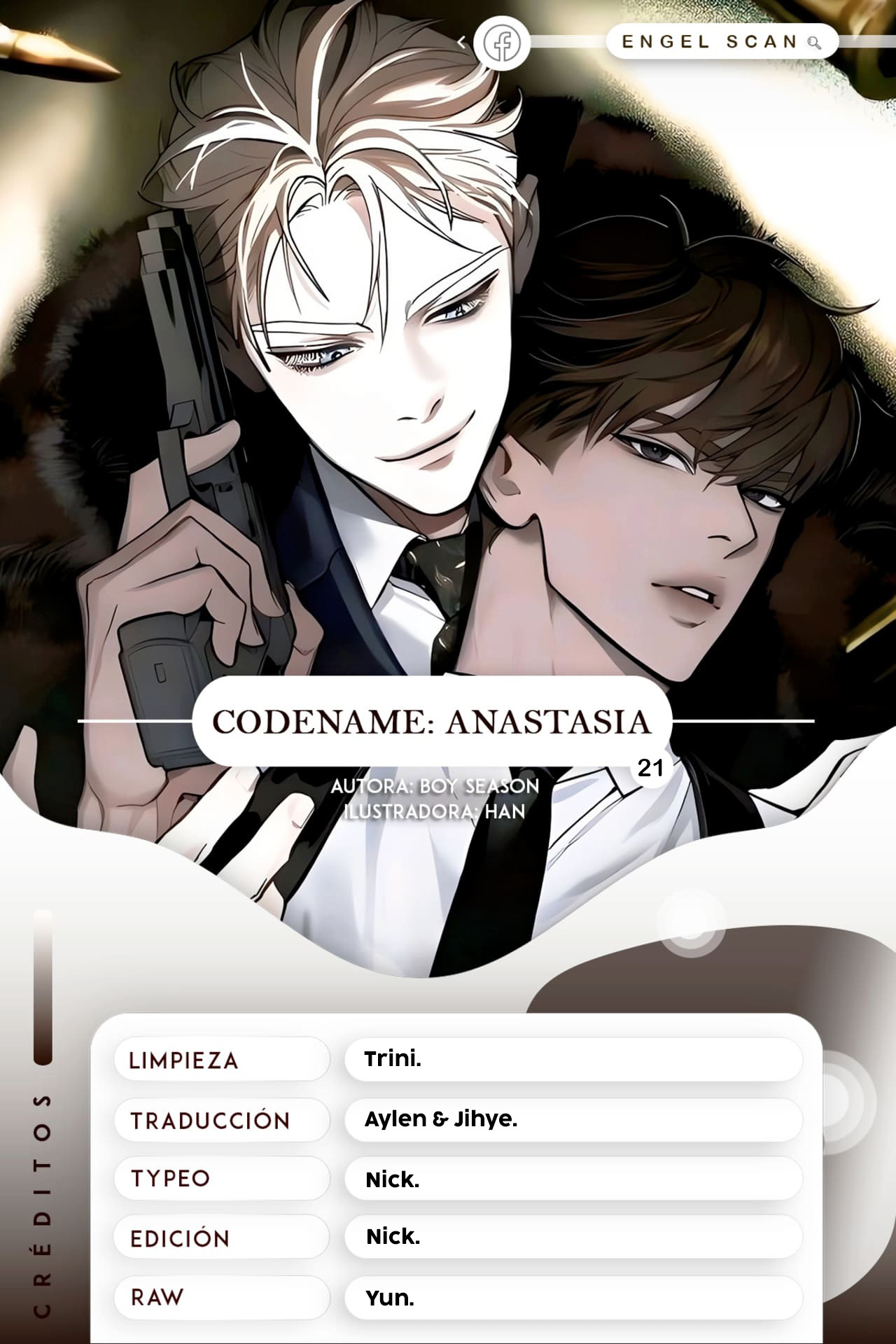 Codename: Anastasia capítulo 21, página 1