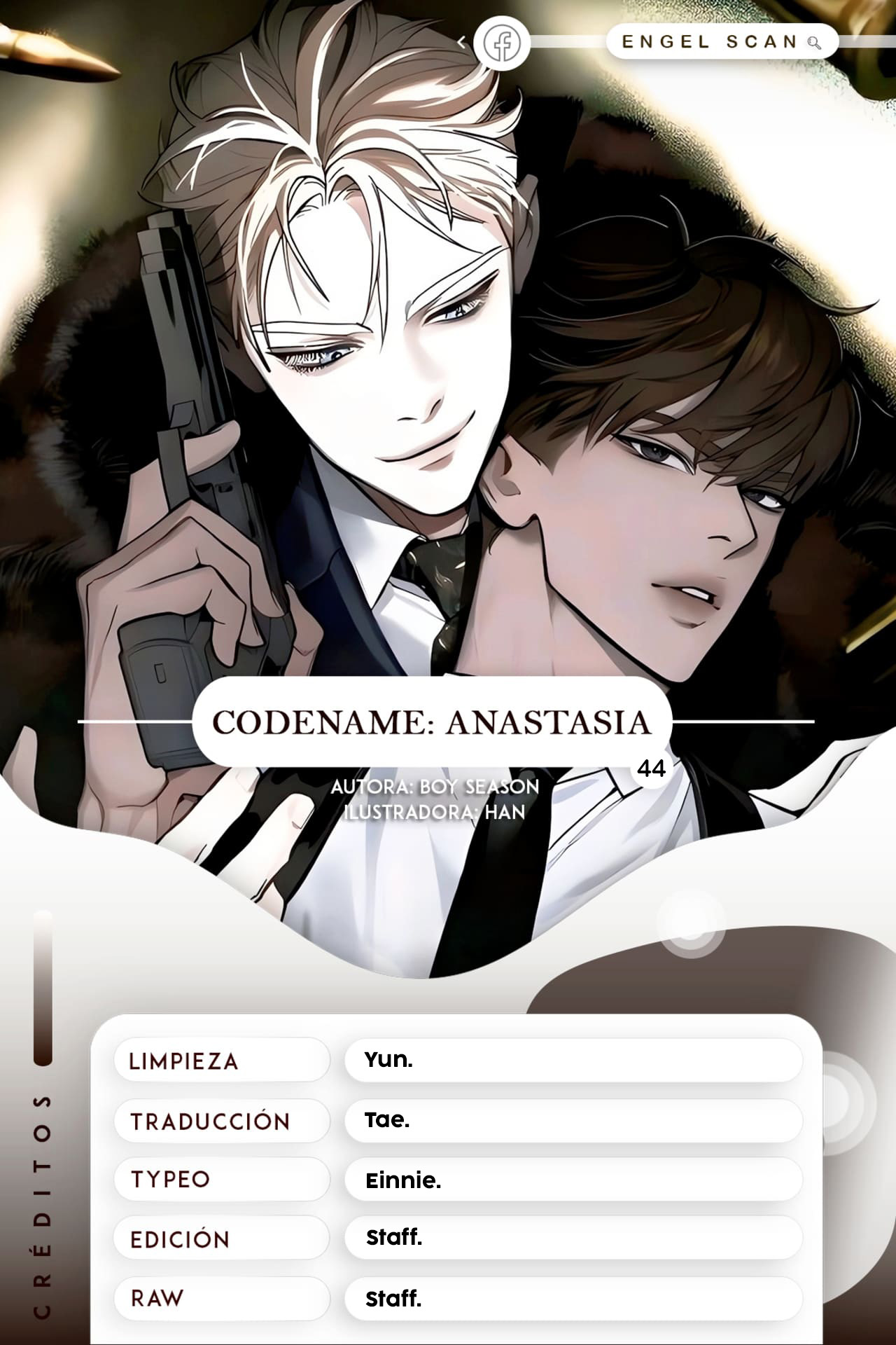 Codename: Anastasia capítulo 44, página 1