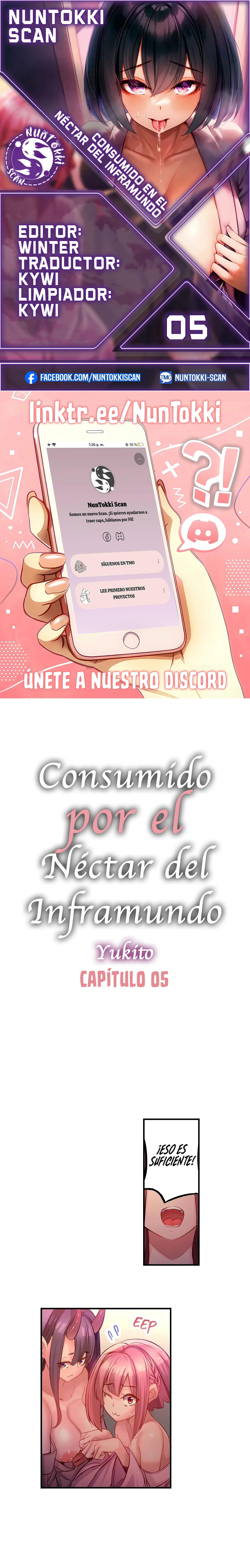 Consumido en el Nectar del Inframundo capítulo 5, página 1