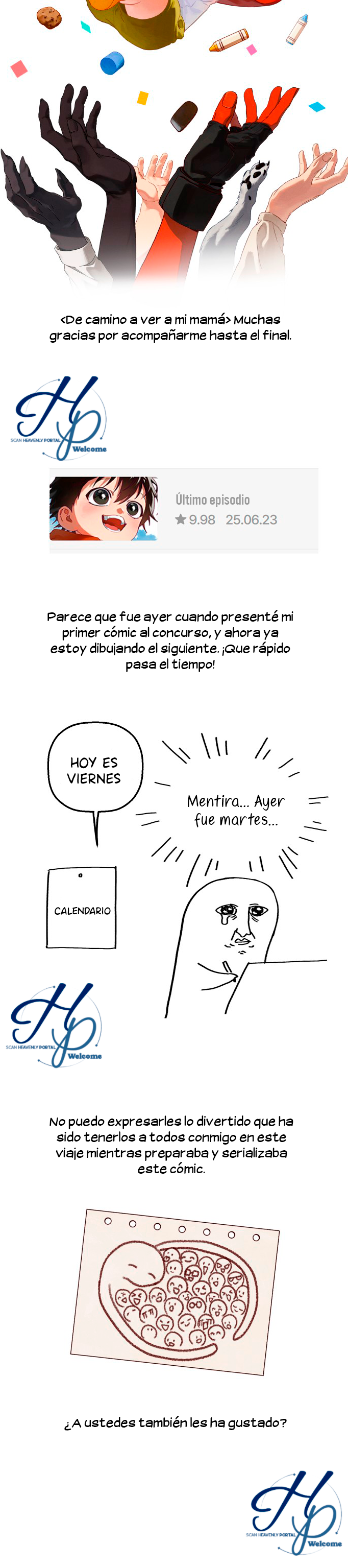 De Camino A Ver A Mi Mamá capítulo 32, página 1