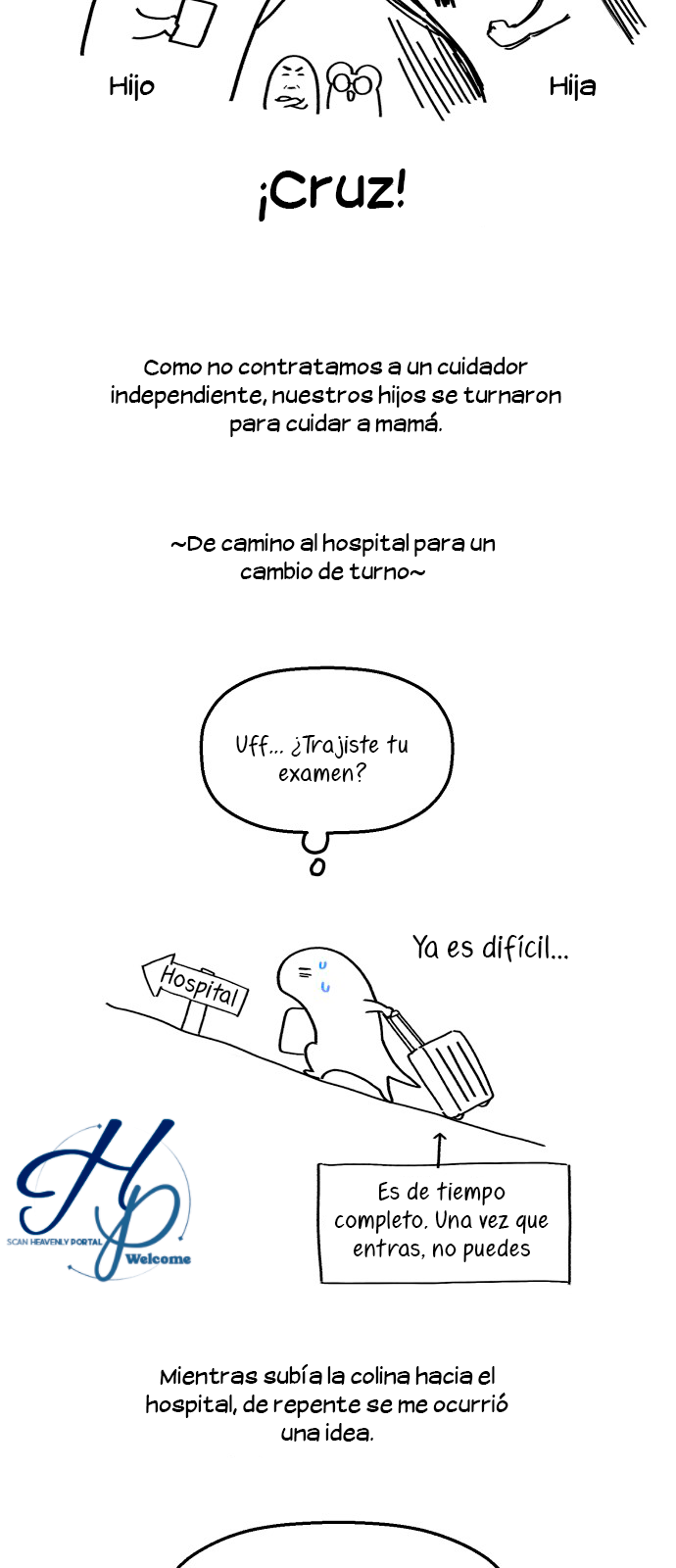 De Camino A Ver A Mi Mamá capítulo 32, página 3